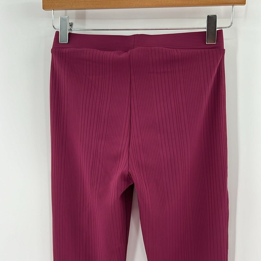 Alo Yoga Women's Ribbed Leggings - Raspberry - Small - Picture 5 of 6